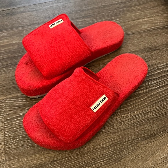 Hunter Shoes - Hunter Terry-Cloth Slide